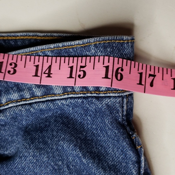 Vintage 90's Levi's Womens 552 Tapered Fit Boyfriend Cotton Jeans Size 16 Short - Picture 11 of 16